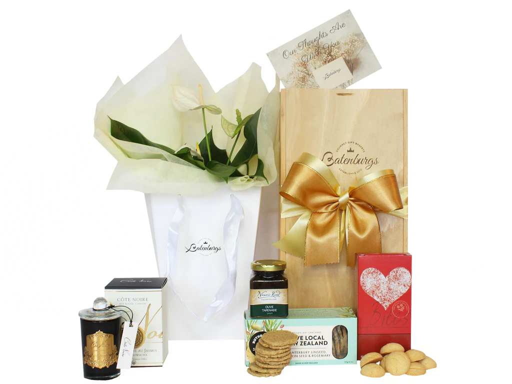 Sympathy Flowers Gift Boxes Baskets Hampers Delivered NZ Wide
