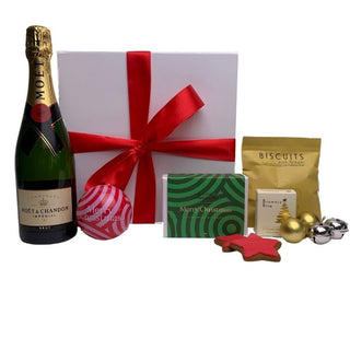 Gift Box Image Cheers to a Merry Champagne Christmas Christmas hampers auckland