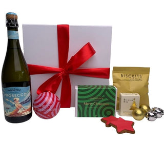 Gift Box Image Cheers to a Merry Champagne Christmas with Prosecco Christmas hampers Auckland