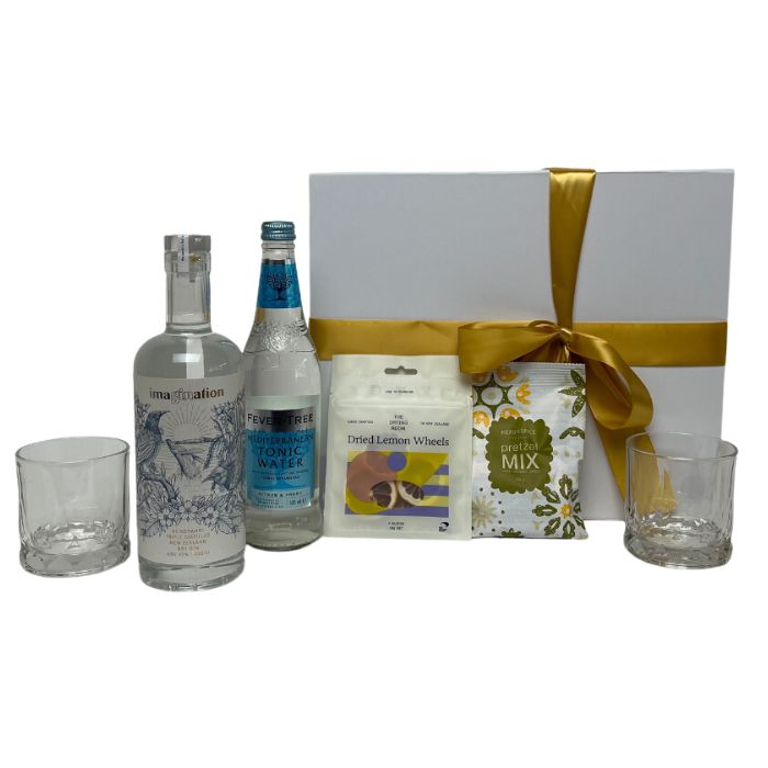 Gift Boxes NZ Gin and Tonic Celebration Box Batenburgs