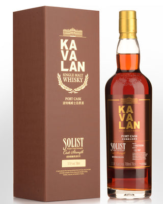 Kavalan Solist Port Single Cask Strength Taiwan Whisky 70cl
