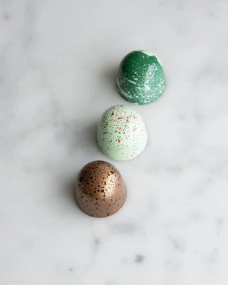 House of Chocolate Christmas Bonbon Selection 3-piece - Feijoa Mousse, Chocolate Ganache, Doris Plum