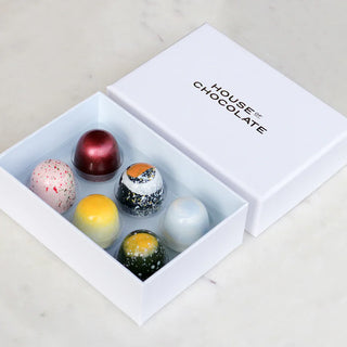 House of Chocolate 6 Piece Bonbon Selection