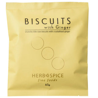 Herb & Spice Biscuits with Ginger