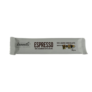 Bennetts of Mangawhai Rush Espresso Dark Chocolate Bar