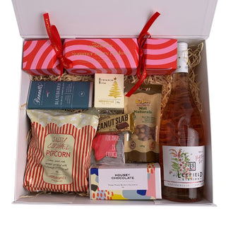 Gift Box Image Santas Rose Prosecco Option Gift Box Packaged Gift Baskets Auckland