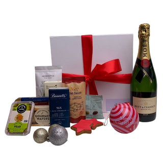 Jingle All the Way Batenburgs christmas hamper with moet chandon gift baskets auckland