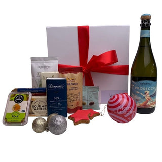 Jingle All the Way Batenburgs christmas hamper with prosecco gift baskets auckland