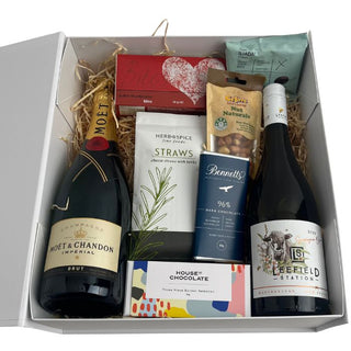 Gift Box Image Wine and Champagne Celebration Packaged Gift Baskets Auckland