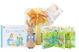 Peter Rabbit Snuggle Set with two Peter Rabbit books and Peter Rabbit plush toy